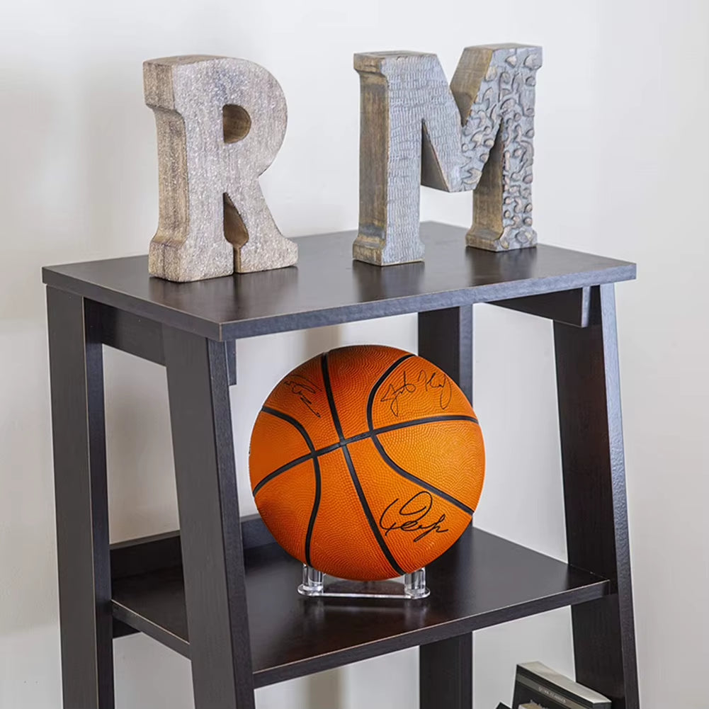 1Pcs Acrylic Ball Stand Display Holder Transparent Sports Ball Storage Rack for Football Basketball Volleyball Soccer