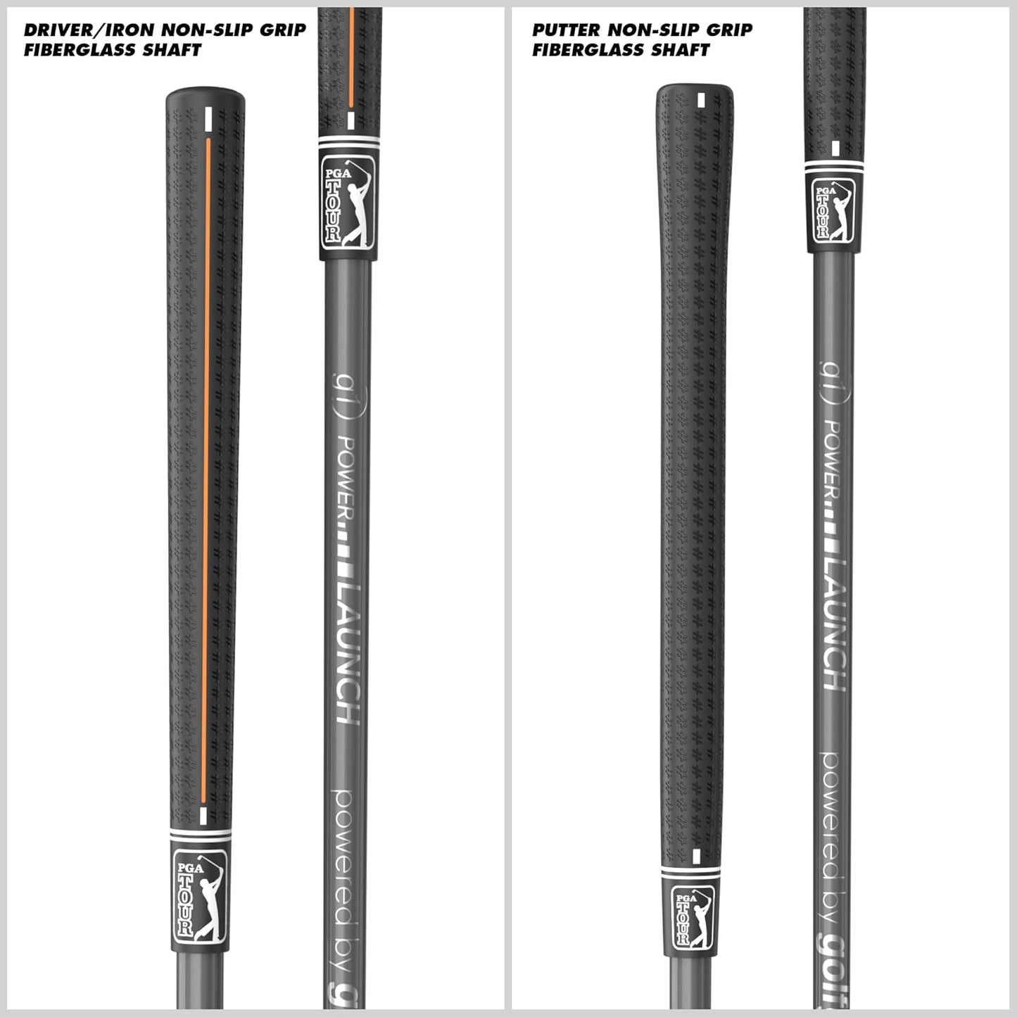 G1 Series Orange Kids Golf Club Set| Golf Clubs and Sets for Height 5'2"-5'10"| Complete Golf Club Sets W/A Golf Driver, Putter & Golf Bag| Young Men & Women Golf Clubs Ages 12-17
