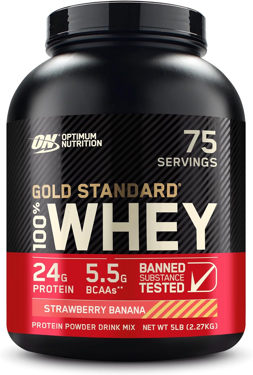 Gold Standard 100% Whey Protein Powder, Double Rich Chocolate, 2 Pound (Packaging May Vary)