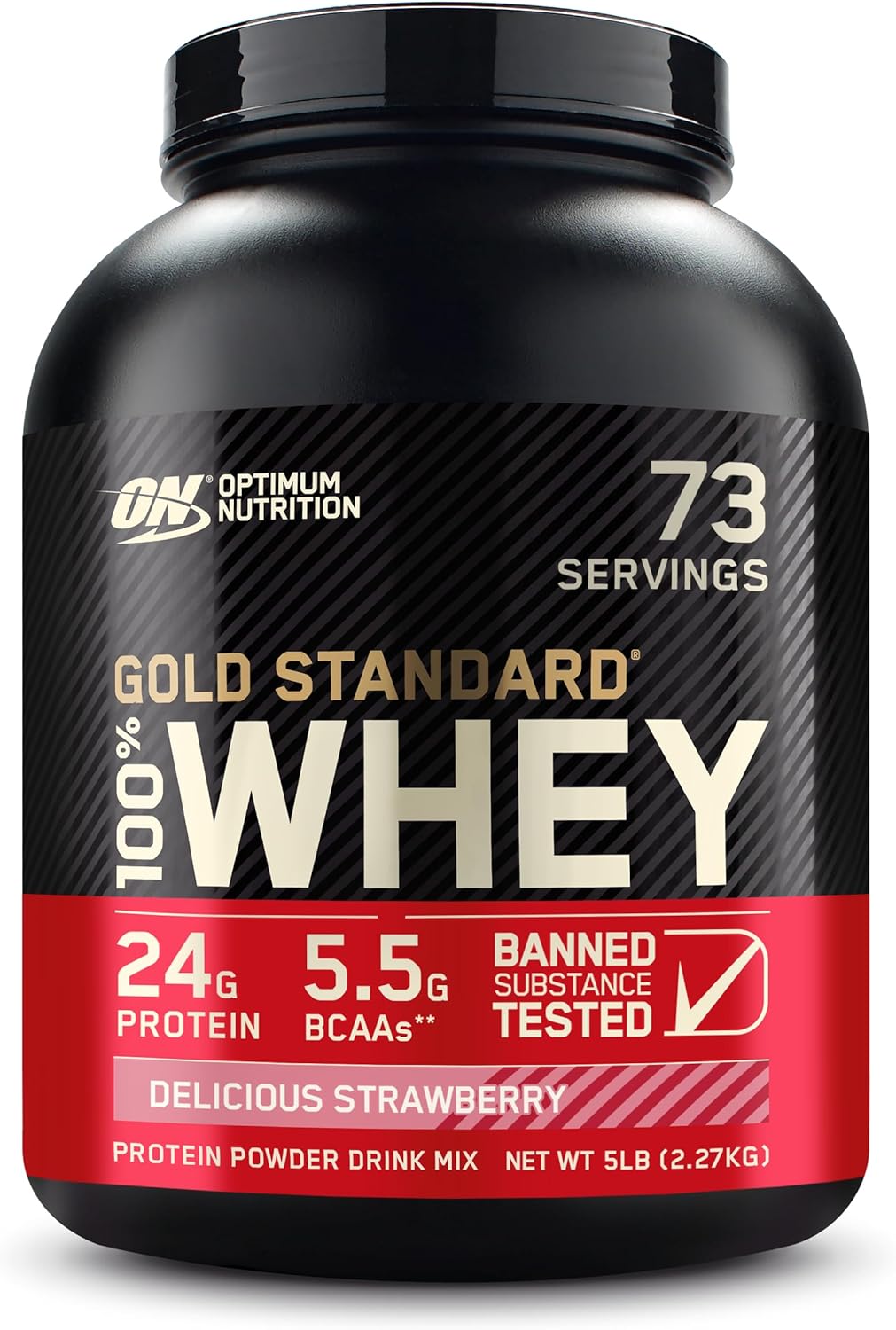 Gold Standard 100% Whey Protein Powder, Double Rich Chocolate, 2 Pound (Packaging May Vary)