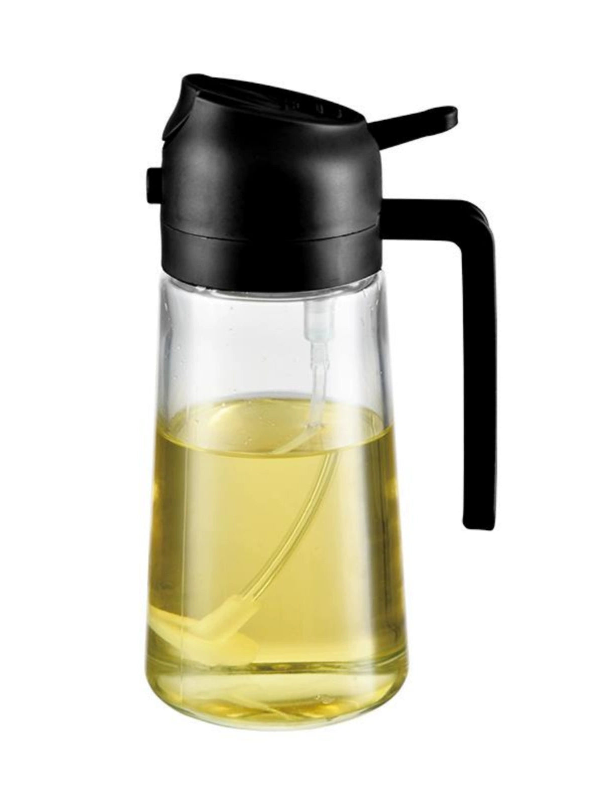 Anmai Glass Oiler Spray Dual-Purpose Oil Bottle Air Fryer Kitchen For Home Atomization Fuel Injector Food Grade Leak-Proof
