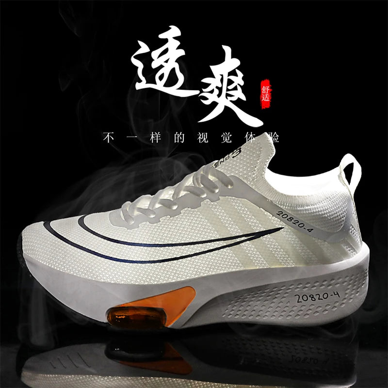 New Marathon Air Cushion Men Running Shoes Breathable marathon Sports gihtweight Sneakers Women's Comfortable Athletic Training
