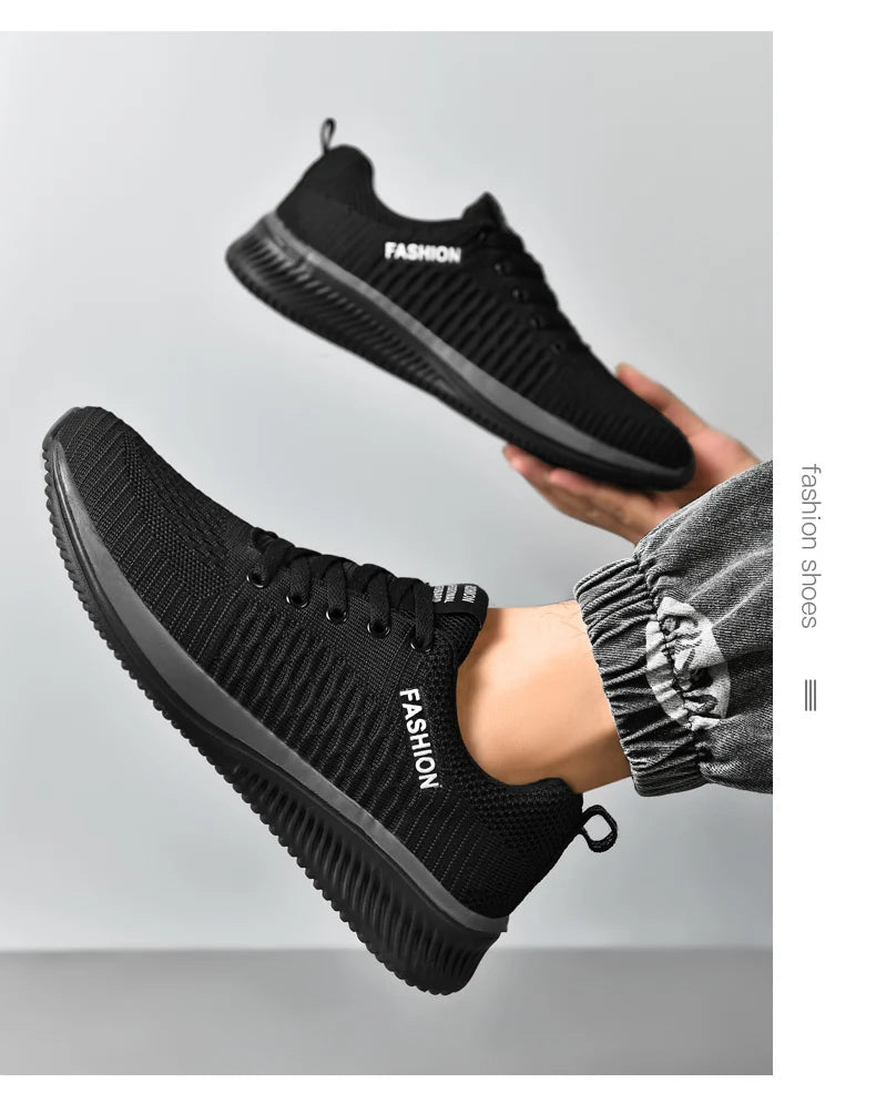 Men Shoes Breathable Men's Sneakers Comfortable Casual Shoes Tenis Outdoor Slip On Walking Sneakers