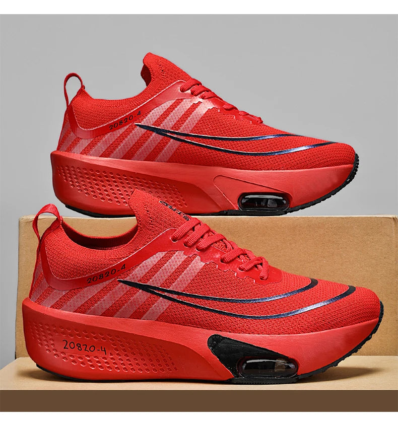 New Marathon Air Cushion Men Running Shoes Breathable marathon Sports gihtweight Sneakers Women's Comfortable Athletic Training