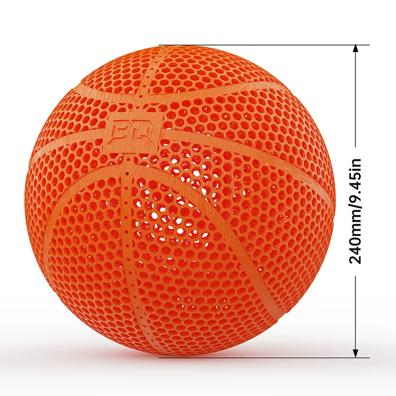 BIQU Airless Basketball PLA-HR Filament Print PLA Eco-friendly Diameter 220mm 240MM Ball 3D Printer DIY Model