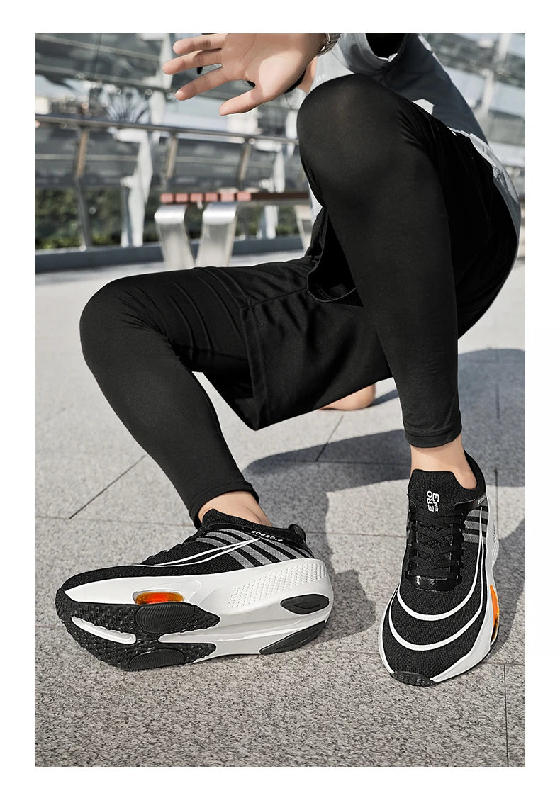 New Marathon Air Cushion Men Running Shoes Breathable marathon Sports gihtweight Sneakers Women's Comfortable Athletic Training