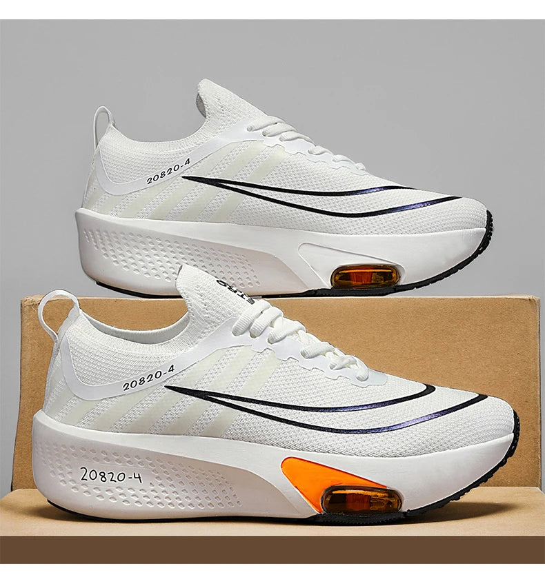 New Marathon Air Cushion Men Running Shoes Breathable marathon Sports gihtweight Sneakers Women's Comfortable Athletic Training