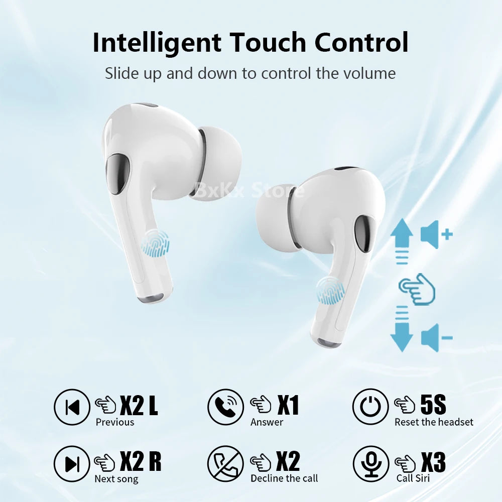A8 Pro Pods Wireless Bluetooth Earphones ANC Noise Reduction Wireless Headphones Pod Like Air pods Ear Buds For IPhone Android
