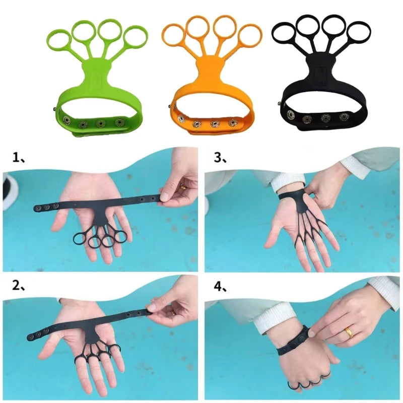 Basketball Finger Stretcher Expander Hand Grip Trainer Exerciser Strengthener