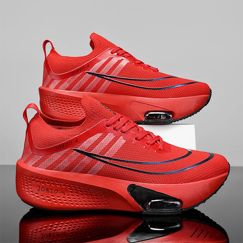 New Marathon Air Cushion Men Running Shoes Breathable marathon Sports gihtweight Sneakers Women's Comfortable Athletic Training