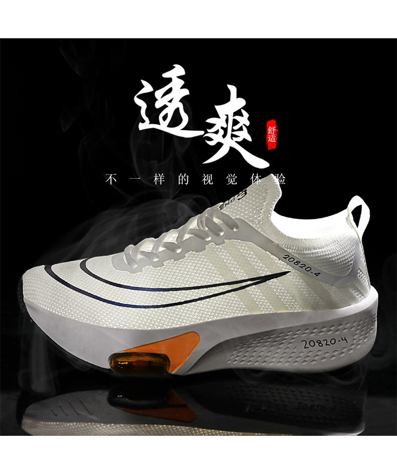 New Marathon Air Cushion Men Running Shoes Breathable marathon Sports gihtweight Sneakers Women's Comfortable Athletic Training