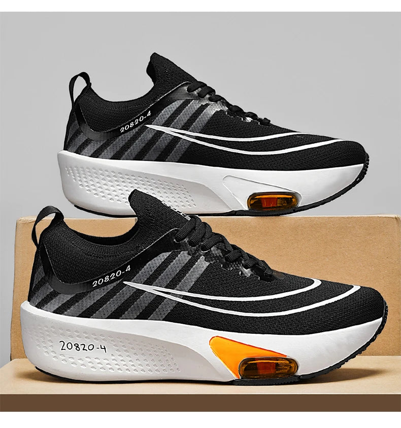 New Marathon Air Cushion Men Running Shoes Breathable marathon Sports gihtweight Sneakers Women's Comfortable Athletic Training