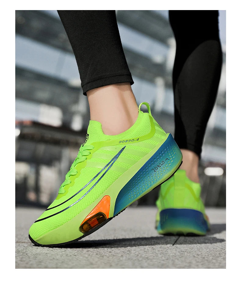 New Marathon Air Cushion Men Running Shoes Breathable marathon Sports gihtweight Sneakers Women's Comfortable Athletic Training