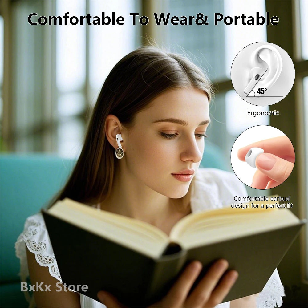 A8 Pro Pods Wireless Bluetooth Earphones ANC Noise Reduction Wireless Headphones Pod Like Air pods Ear Buds For IPhone Android