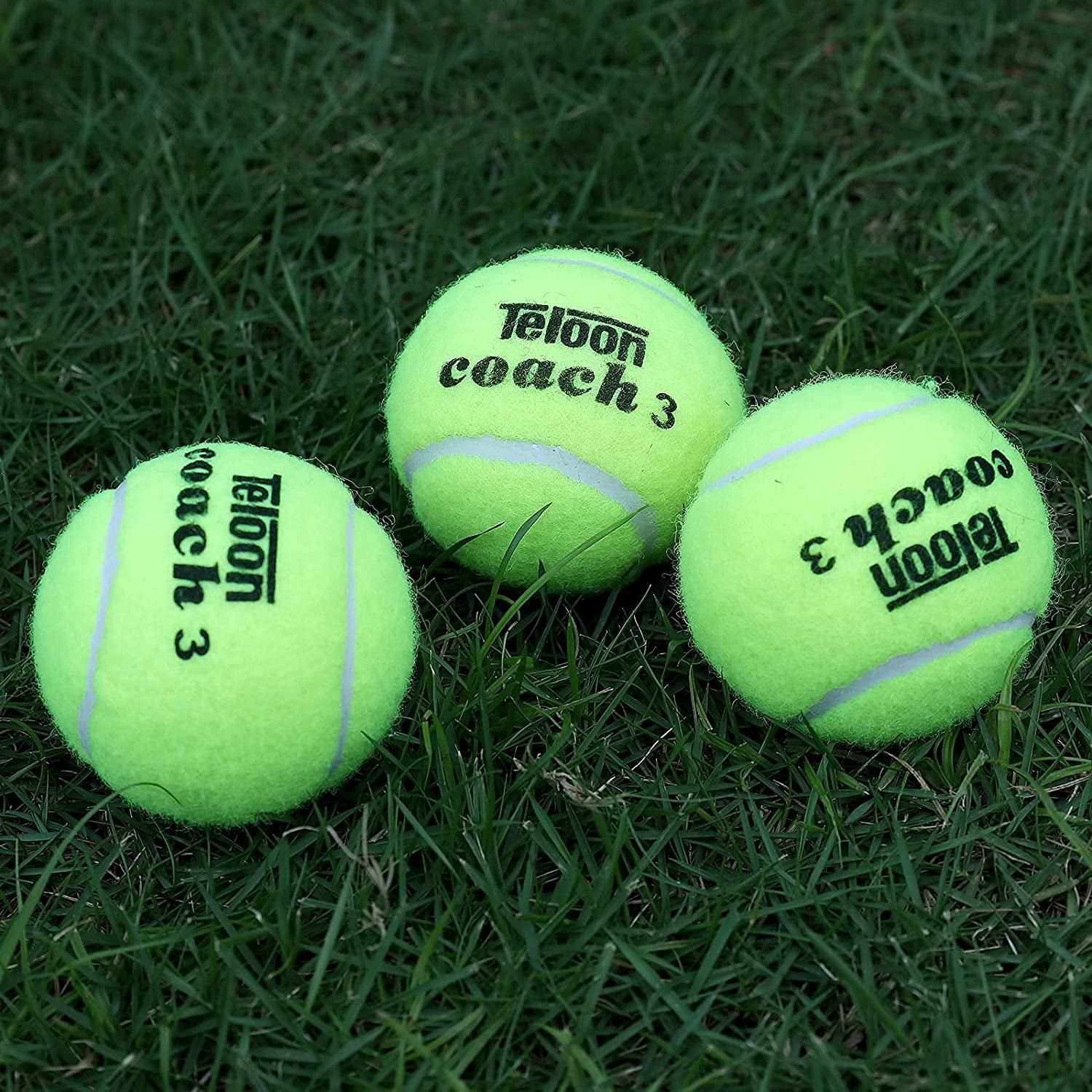 Pressureless Training Tennis Balls - Available in 12 or 18 Count with Mesh Carry Bag, Four Color Options for Beginners