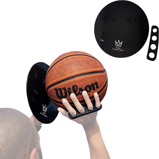 Basketball Shooting off Hand Trainer - for Right Handed Shooters, Eliminate off Hand Interference - with Bonus 5.3" Shooting Aid