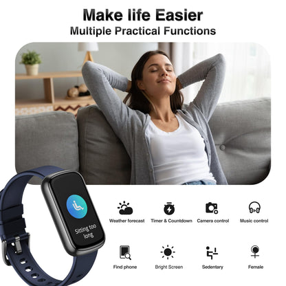 Health Fitness Tracker, Smart Watches for Women Men with 24/7 Heart Rate Blood Oxygen Monitor, Sleep Tracker, Calories & Pedometer, IP68 Waterproof Activity Trackers & Fitness Watch for Android&iPhone