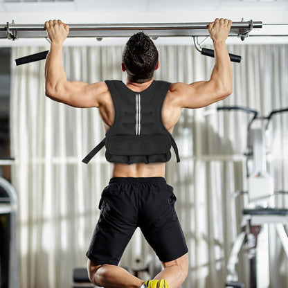 Adjustable Weighted Vest for Men Women Weights Included, 4-10Lbs/11-20Lbs Body Weight Vests Adjustable for Running, Training Workout, Jogging, Walking