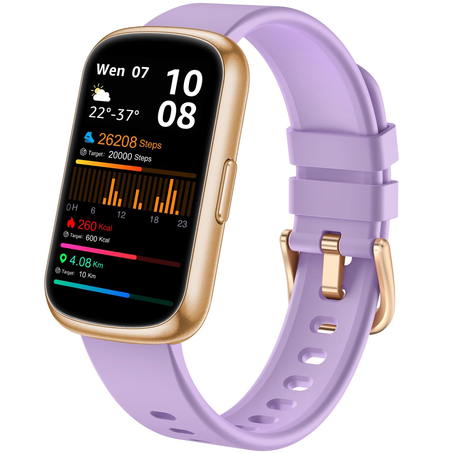 Health Fitness Tracker, Smart Watches for Women Men with 24/7 Heart Rate Blood Oxygen Monitor, Sleep Tracker, Calories & Pedometer, IP68 Waterproof Activity Trackers & Fitness Watch for Android&iPhone
