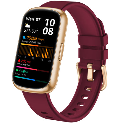 Health Fitness Tracker, Smart Watches for Women Men with 24/7 Heart Rate Blood Oxygen Monitor, Sleep Tracker, Calories & Pedometer, IP68 Waterproof Activity Trackers & Fitness Watch for Android&iPhone