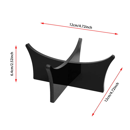 1Pcs Acrylic Ball Stand Display Holder Transparent Sports Ball Storage Rack for Football Basketball Volleyball Soccer