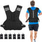 Adjustable Weighted Vest for Men Women Weights Included, 4-10Lbs/11-20Lbs Body Weight Vests Adjustable for Running, Training Workout, Jogging, Walking