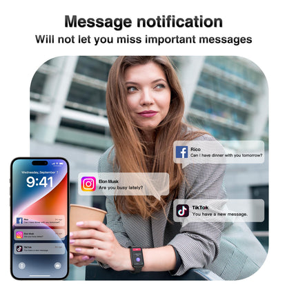 Health Fitness Tracker, Smart Watches for Women Men with 24/7 Heart Rate Blood Oxygen Monitor, Sleep Tracker, Calories & Pedometer, IP68 Waterproof Activity Trackers & Fitness Watch for Android&iPhone