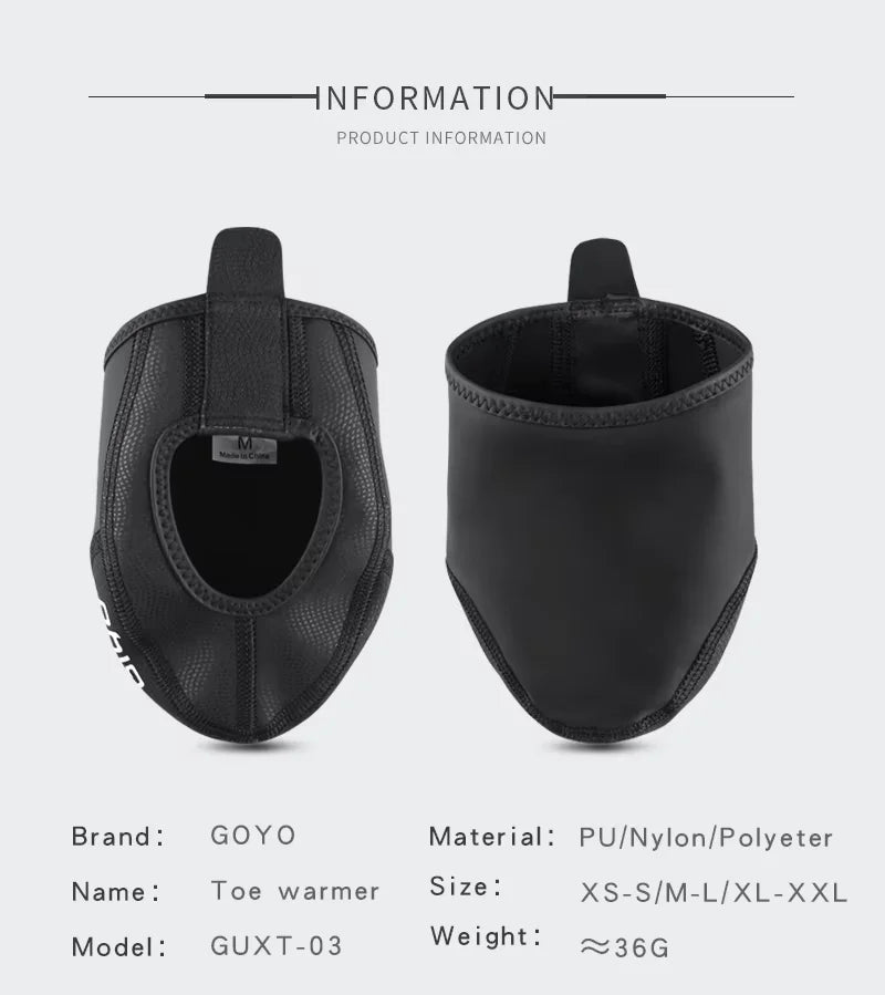 GIYO Winter Warmer Bicycle Toe Covers Bike Shoes Covers Running Rainproof Windproof Cycling Overshoes Man Woman MTB Road Booties