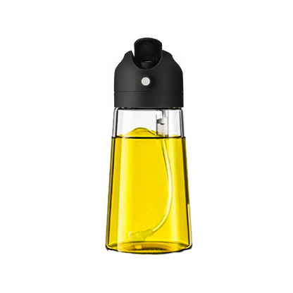 Anmai Glass Oiler Spray Dual-Purpose Oil Bottle Air Fryer Kitchen For Home Atomization Fuel Injector Food Grade Leak-Proof
