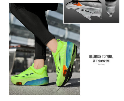 New Marathon Air Cushion Men Running Shoes Breathable marathon Sports gihtweight Sneakers Women's Comfortable Athletic Training