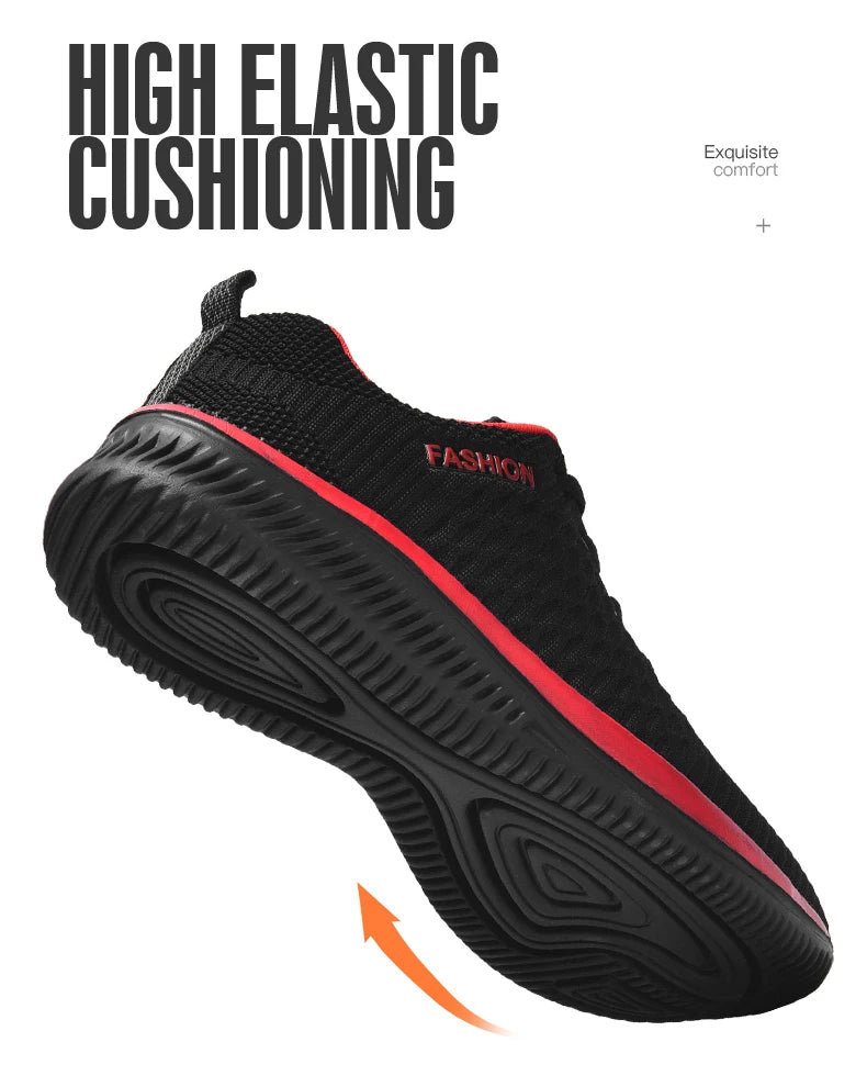 Men Shoes Breathable Men's Sneakers Comfortable Casual Shoes Tenis Outdoor Slip On Walking Sneakers
