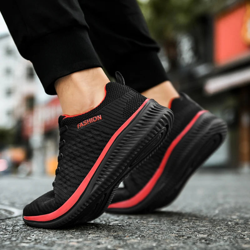 Men Shoes Breathable Men's Sneakers Comfortable Casual Shoes Tenis Outdoor Slip On Walking Sneakers