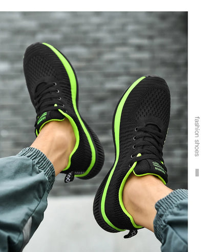 Men Shoes Breathable Men's Sneakers Comfortable Casual Shoes Tenis Outdoor Slip On Walking Sneakers