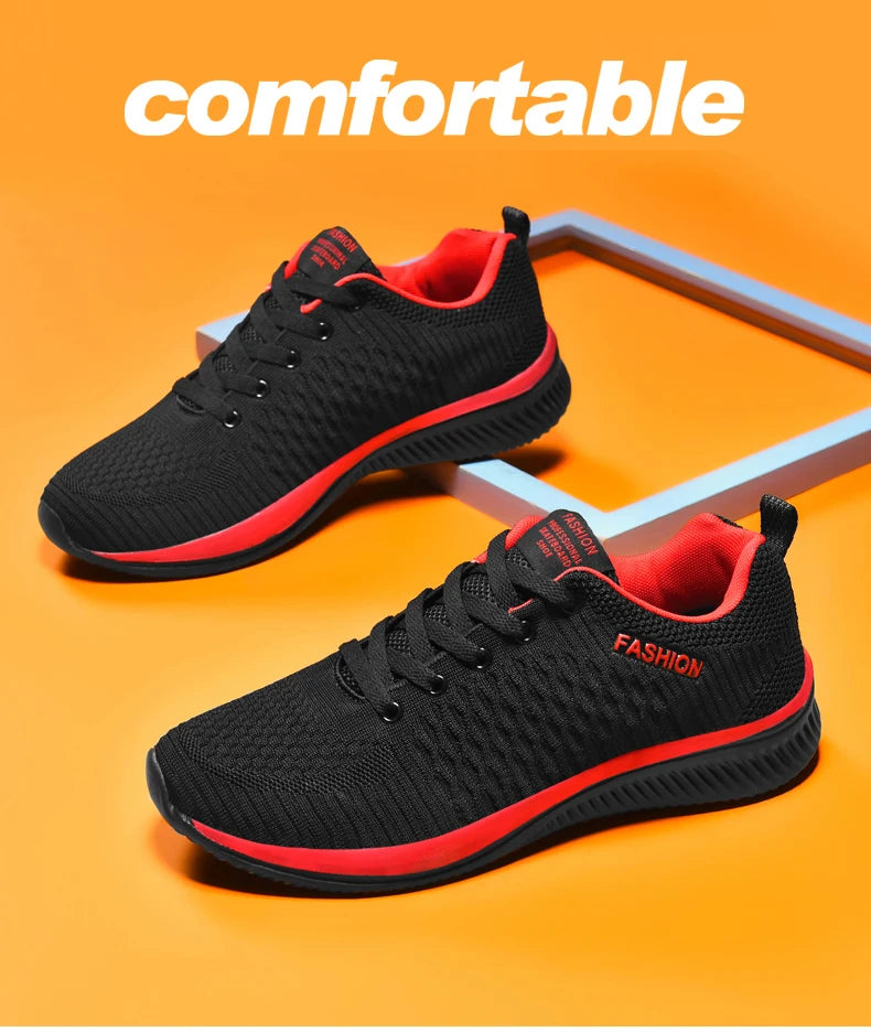 Men Shoes Breathable Men's Sneakers Comfortable Casual Shoes Tenis Outdoor Slip On Walking Sneakers