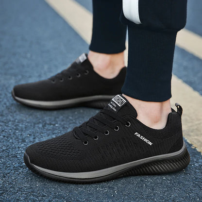 Mens Casual Sneakers Running Shoes Men Lace-up Lightweight Comfortable Breathable Big Size 46 Athletic Walking Shoes for Men