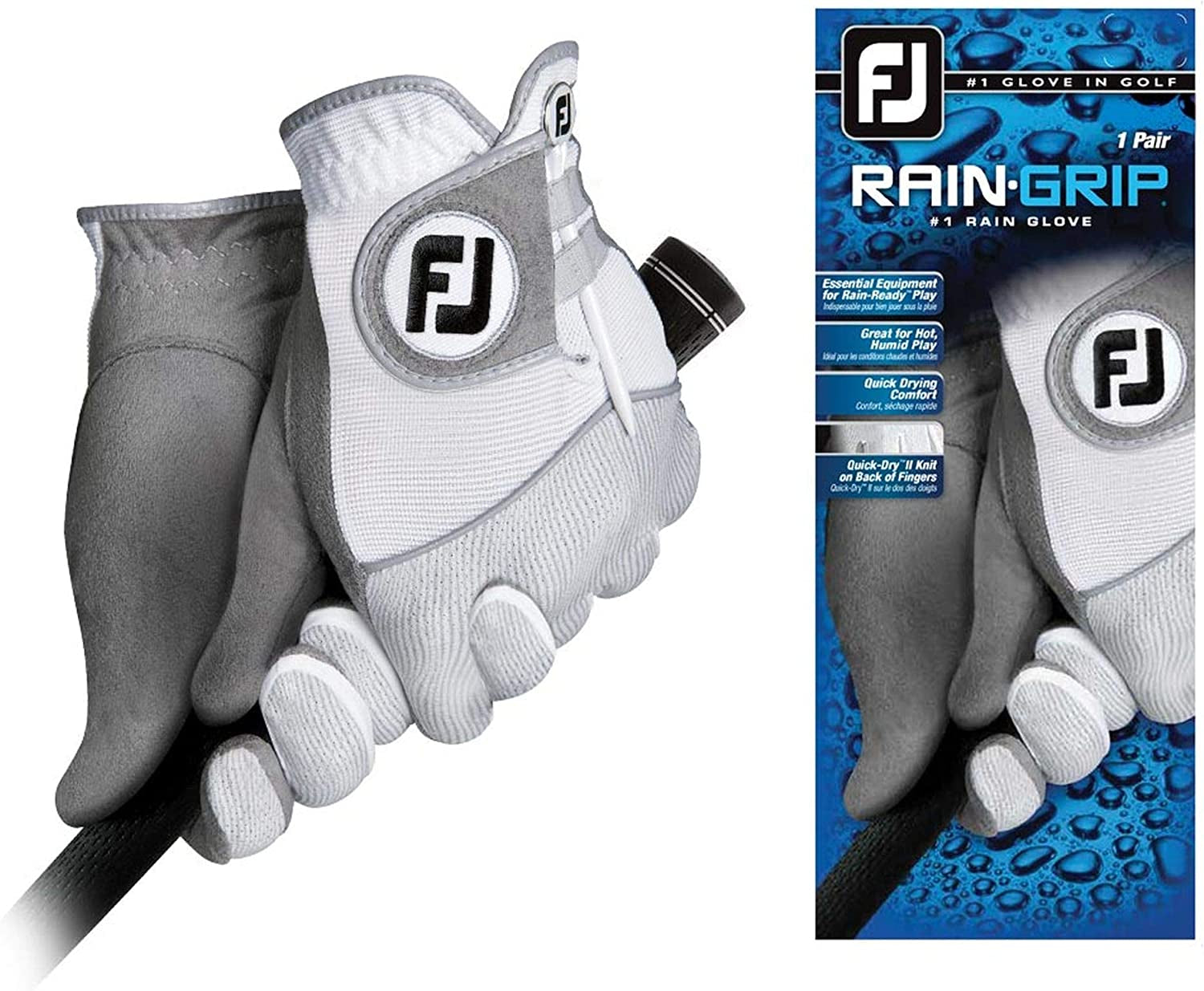 Men'S Raingrip Golf Glove (1 Pair)