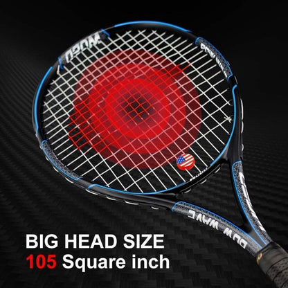 WOED BATENS Adult 2 Player Tennis Racket Perfect for Beginner and Professiona...